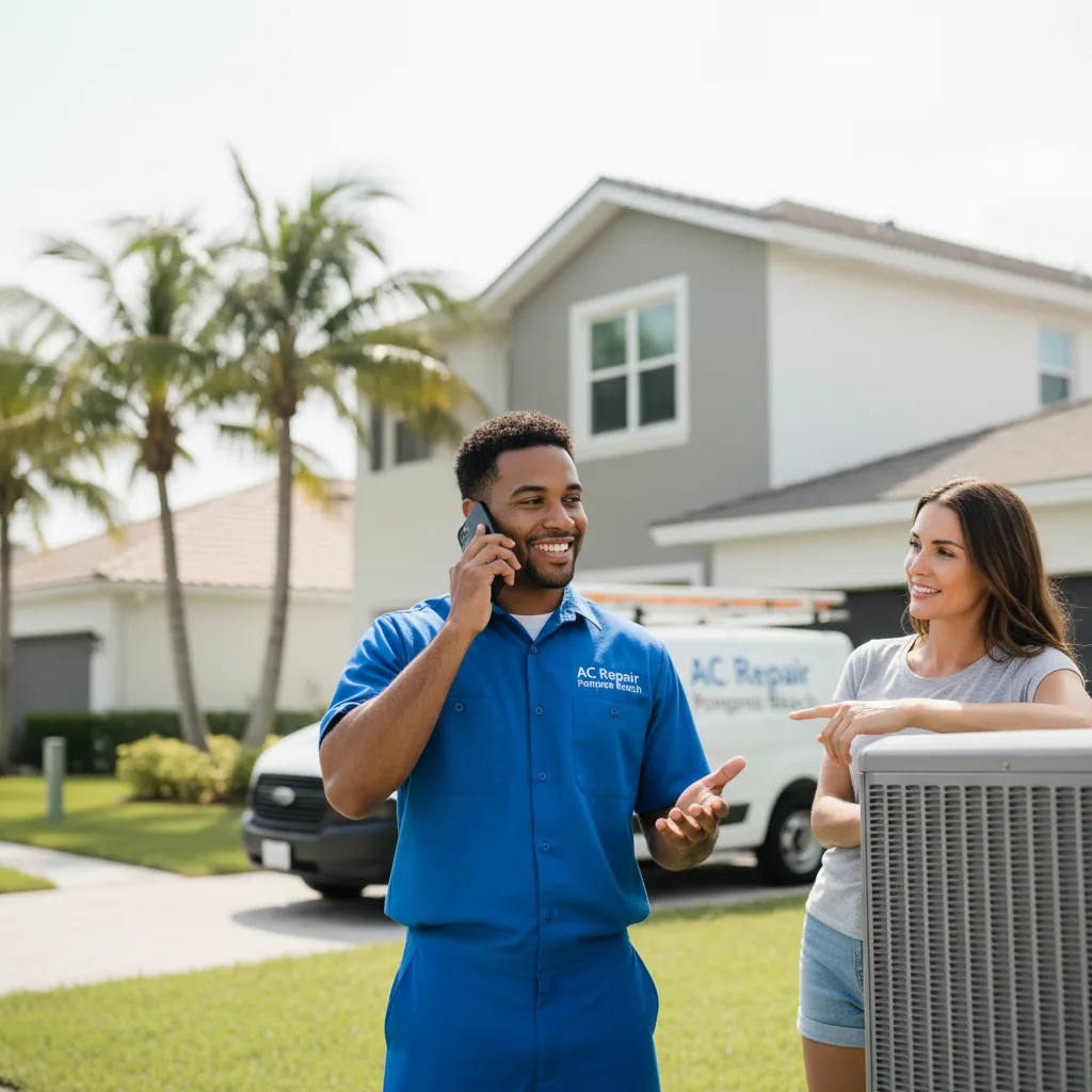 AC Repair Pompano Beach customer support in Rocky Mount
